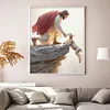Jesus Saves-11CT Stamped Cross Stitch 40*50cm/15.75*19.69in