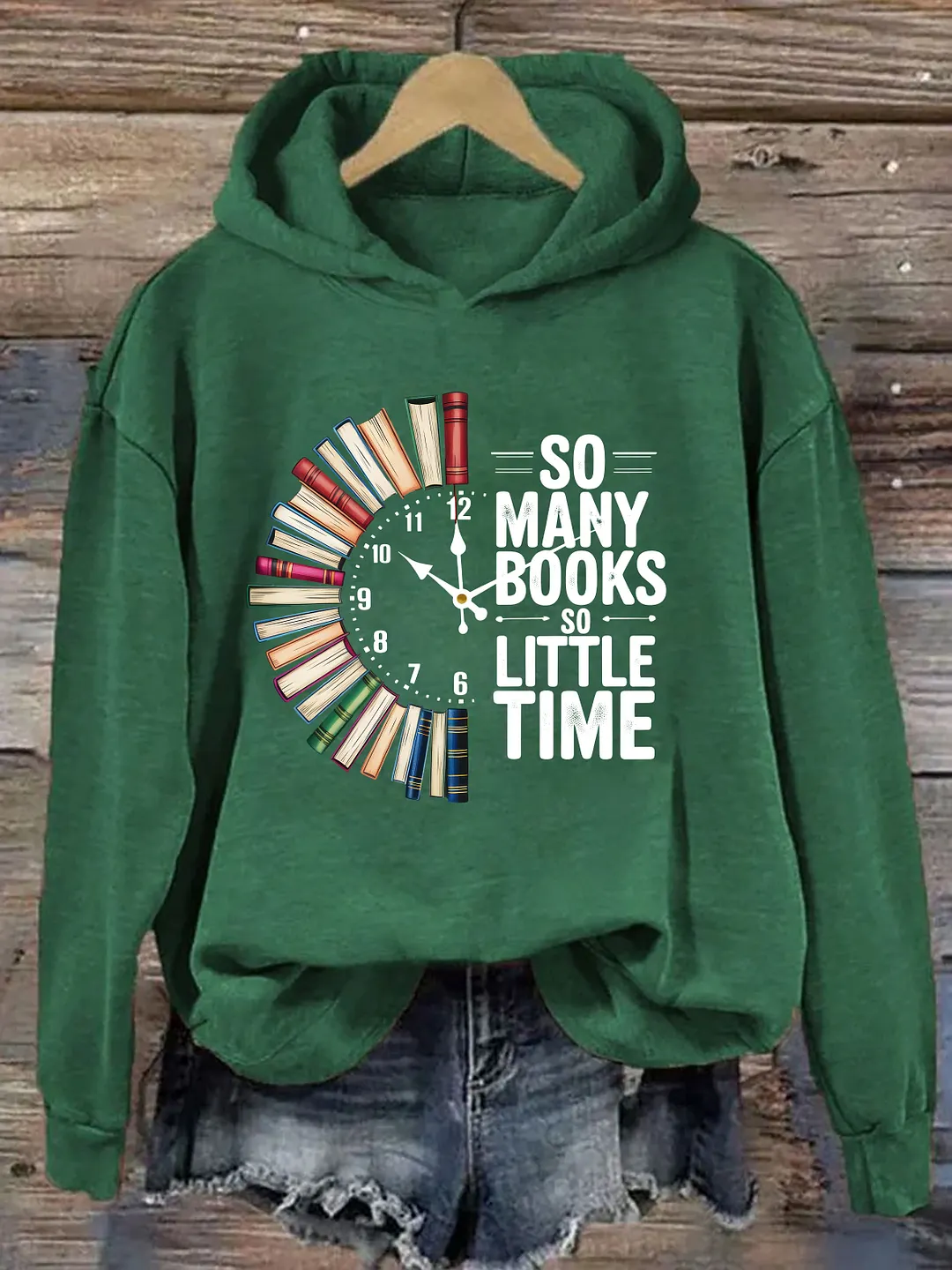 So Many Books So Little Time Hoodie