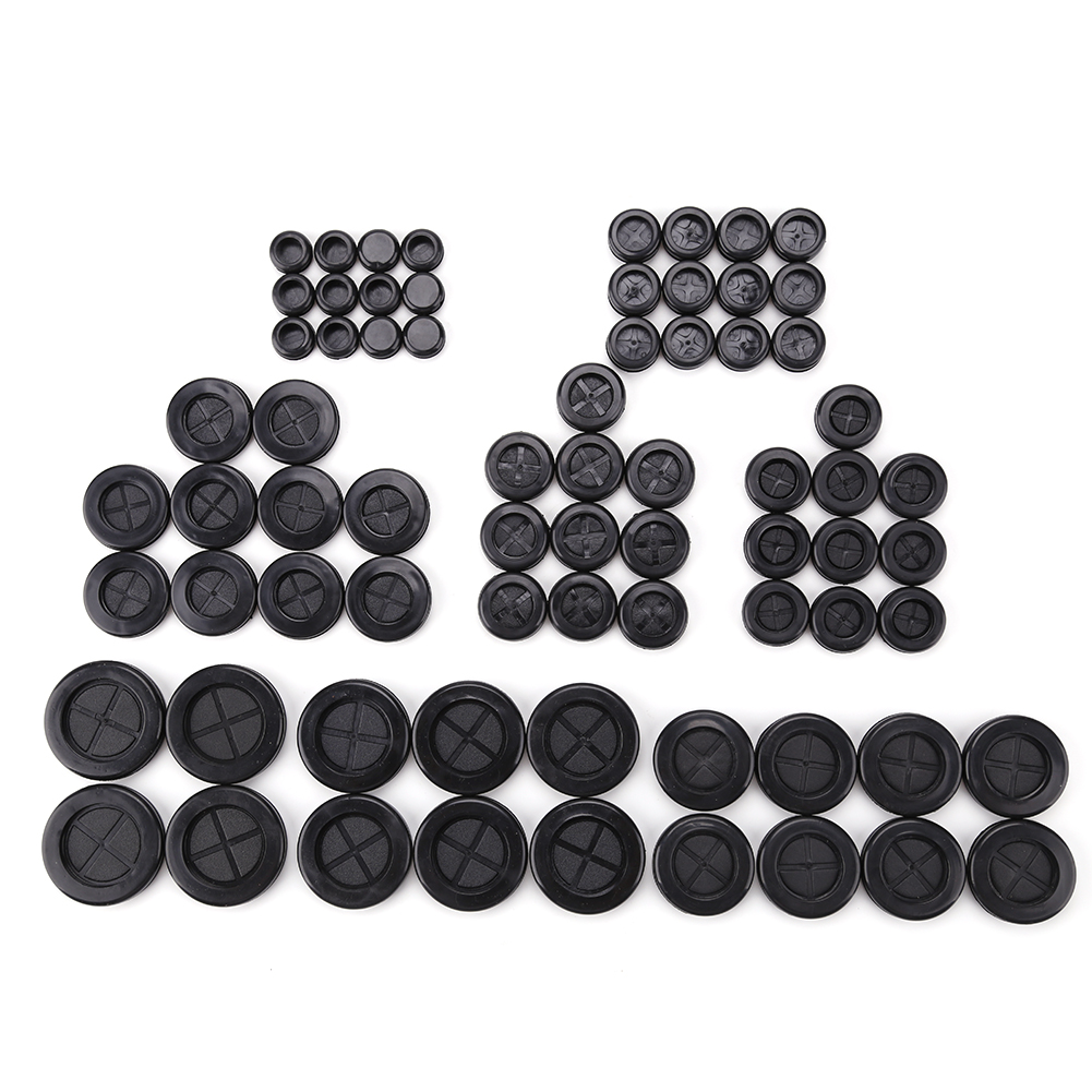 

72pcs Waterproof Double Sided Rubber Grommet Retaining Ring Assortment Set, 501 Original