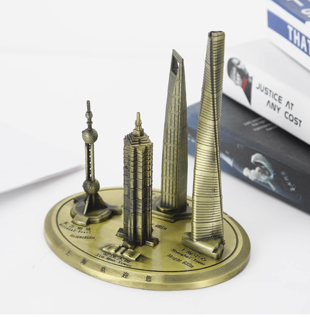Lujiazui Metal Model: A Modern Icon in Chinese Creative Handicrafts
