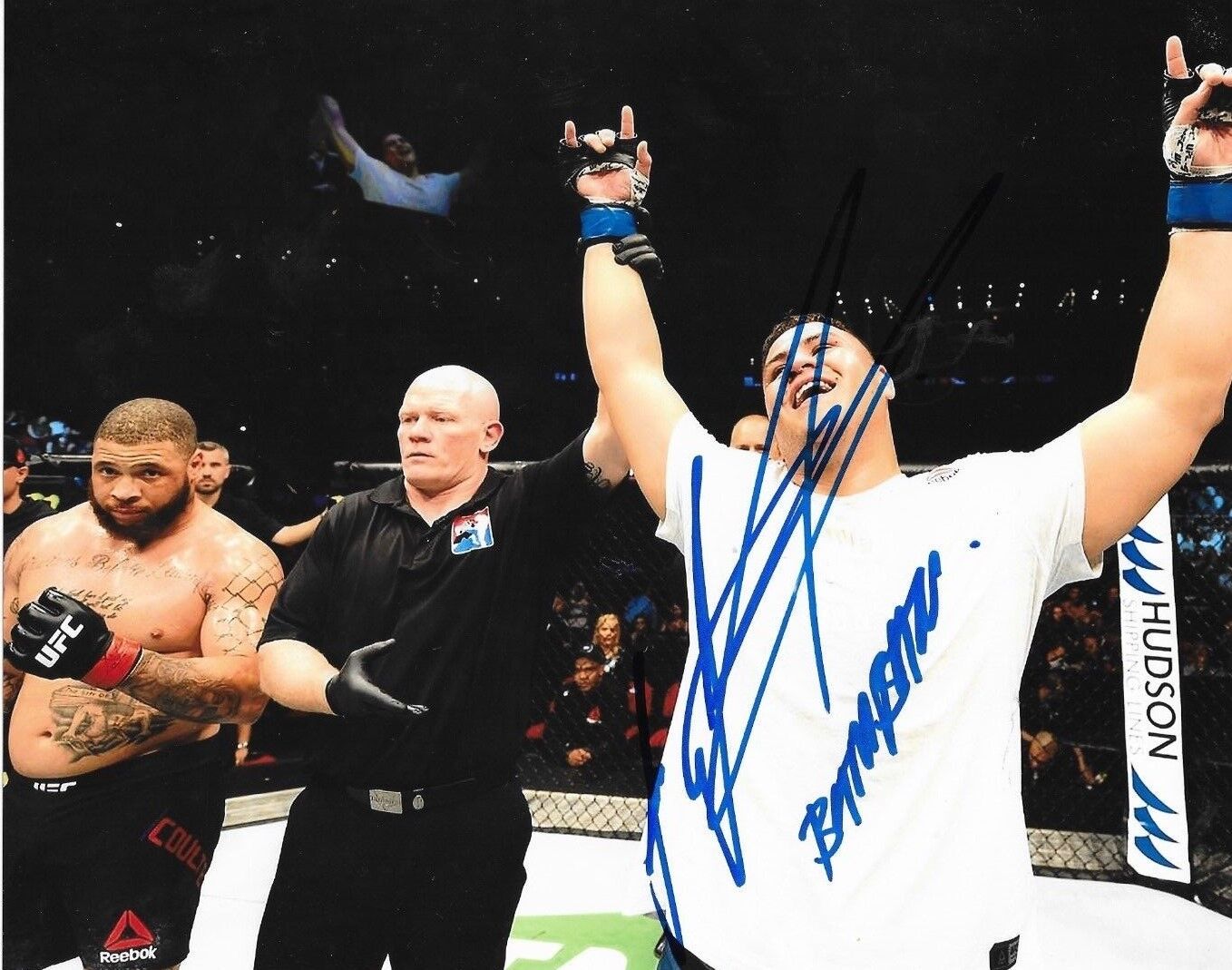 Tai Tuivasa signed UFC 8x10 Photo Poster painting autographed Bam Bam Australia