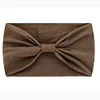 Stylish Plain Colors Elastic Knot Wide Hair Head Bands