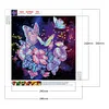 Diamond Painting-DIY Crystal Rhinestone Rose Butterfly