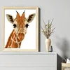 Giraffe - 9CT Partial Beaded Cross Stitch Kit(26x30cm)