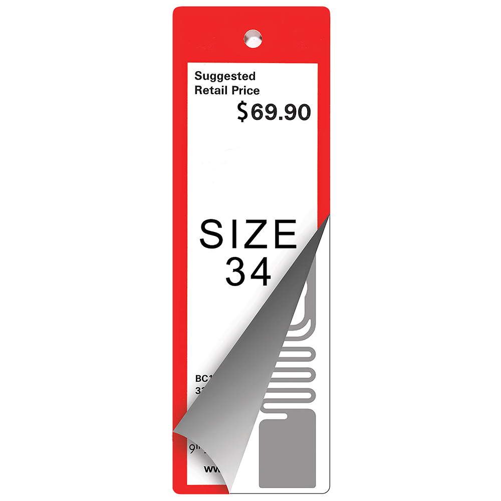 Customized Wholesale Durable Brand Advertising Garment Fashion Clothing Fabric Hang Tags
