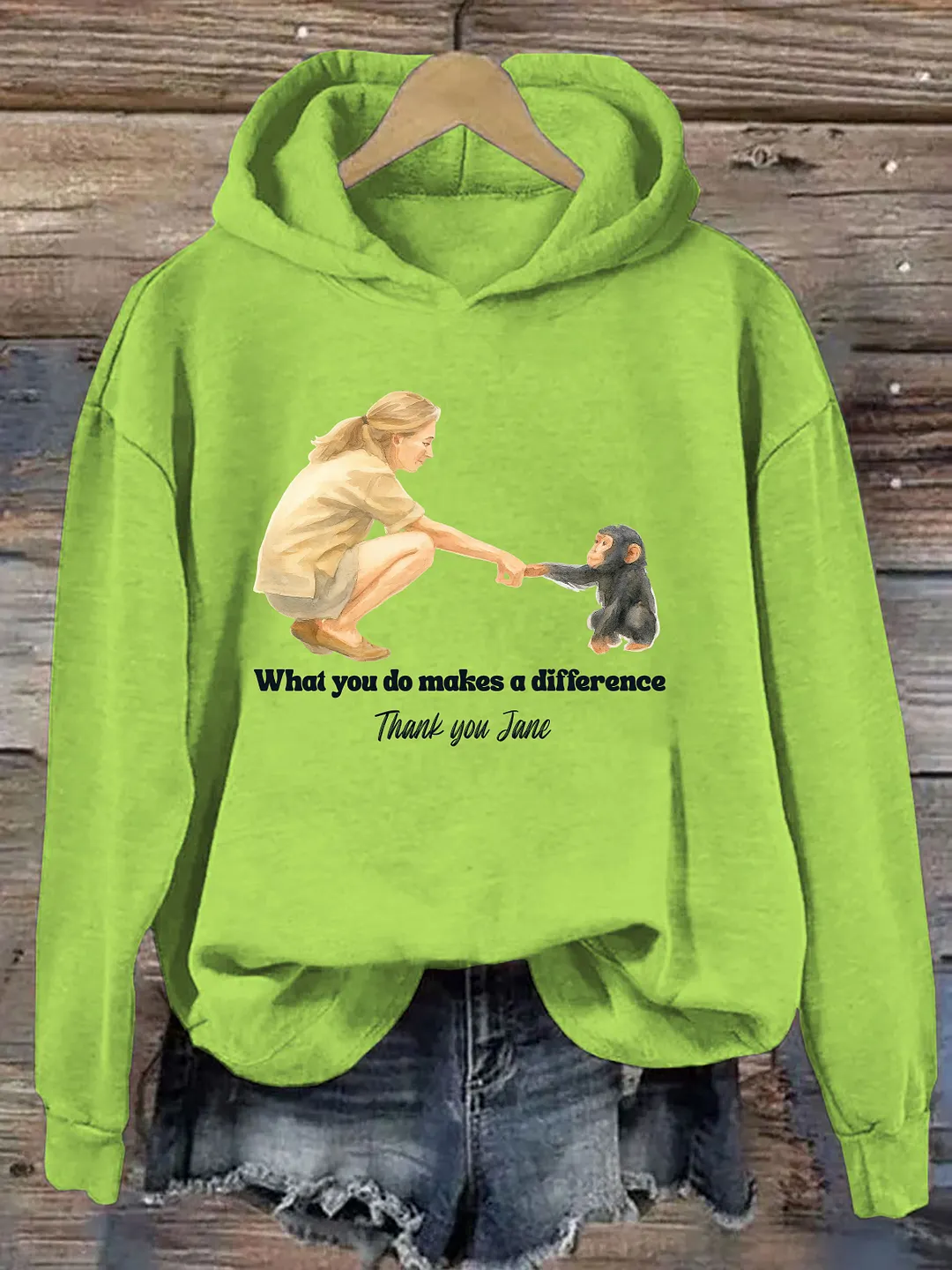What You Do Makes A Difference Hoodie