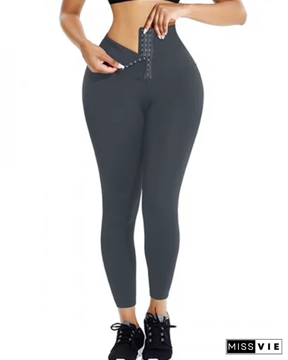 Seamless Waist Cicher Shapewear Sports Leggings