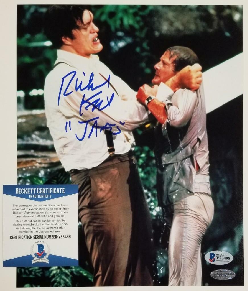 Richard Kiel signed Jaws