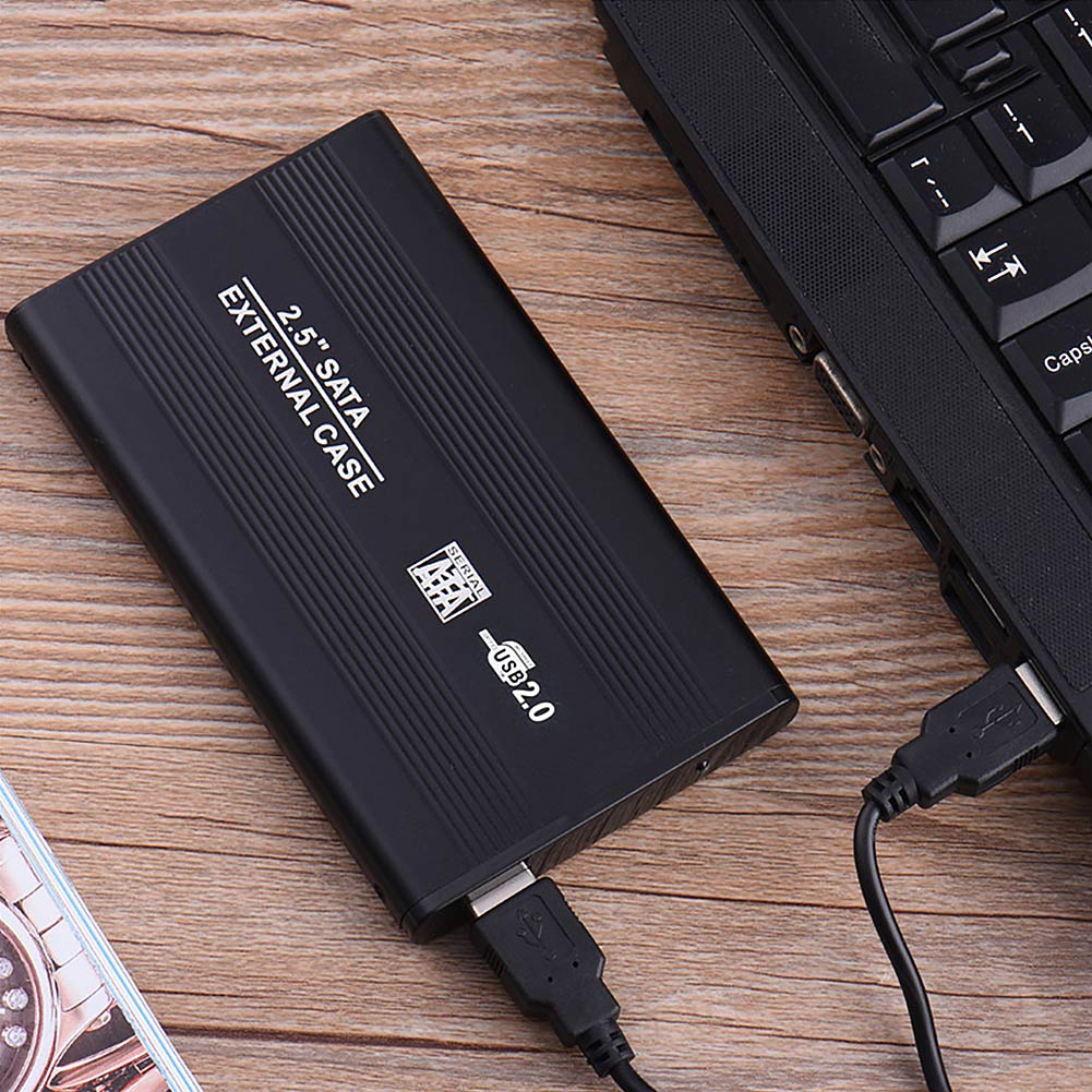 

External 3TB Drive HDD Mobile Disk Box USB 2.0 Portable Laptop SATA 2.5, 501 Original