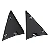 APPERFiT Front Door Upper Trim Panel Triangle Cover (Pair) Compatible with 2007-2013 Chevrolet Chevy Silverado GMC Sierra 1500 2500 HD 3500 HD