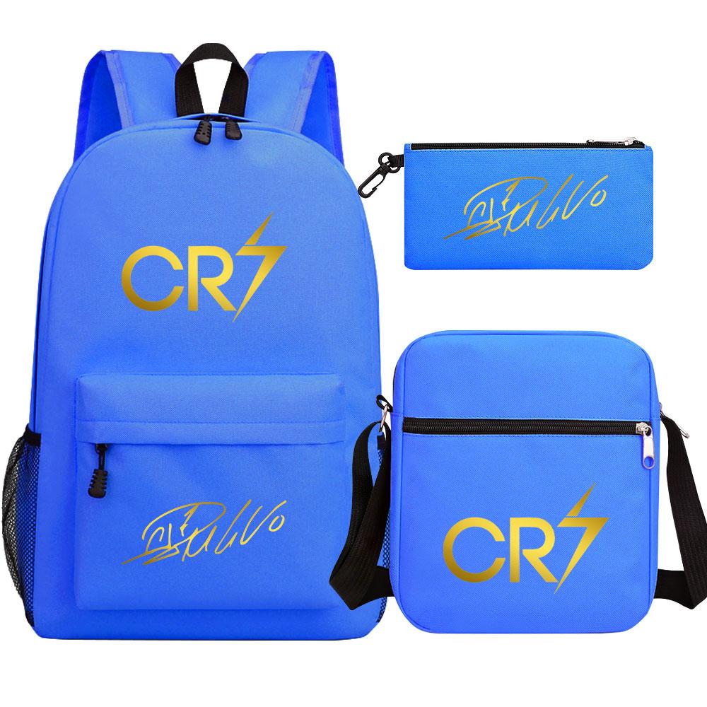 Mayoulove Cristiano Ronaldo Backpack Lightweight Design for School and Outdoor Activities-Mayoulove