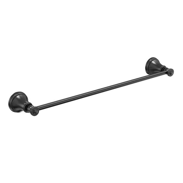 EVERSTEIN 23 1/8" Modern Single Towel Bar Matte Black