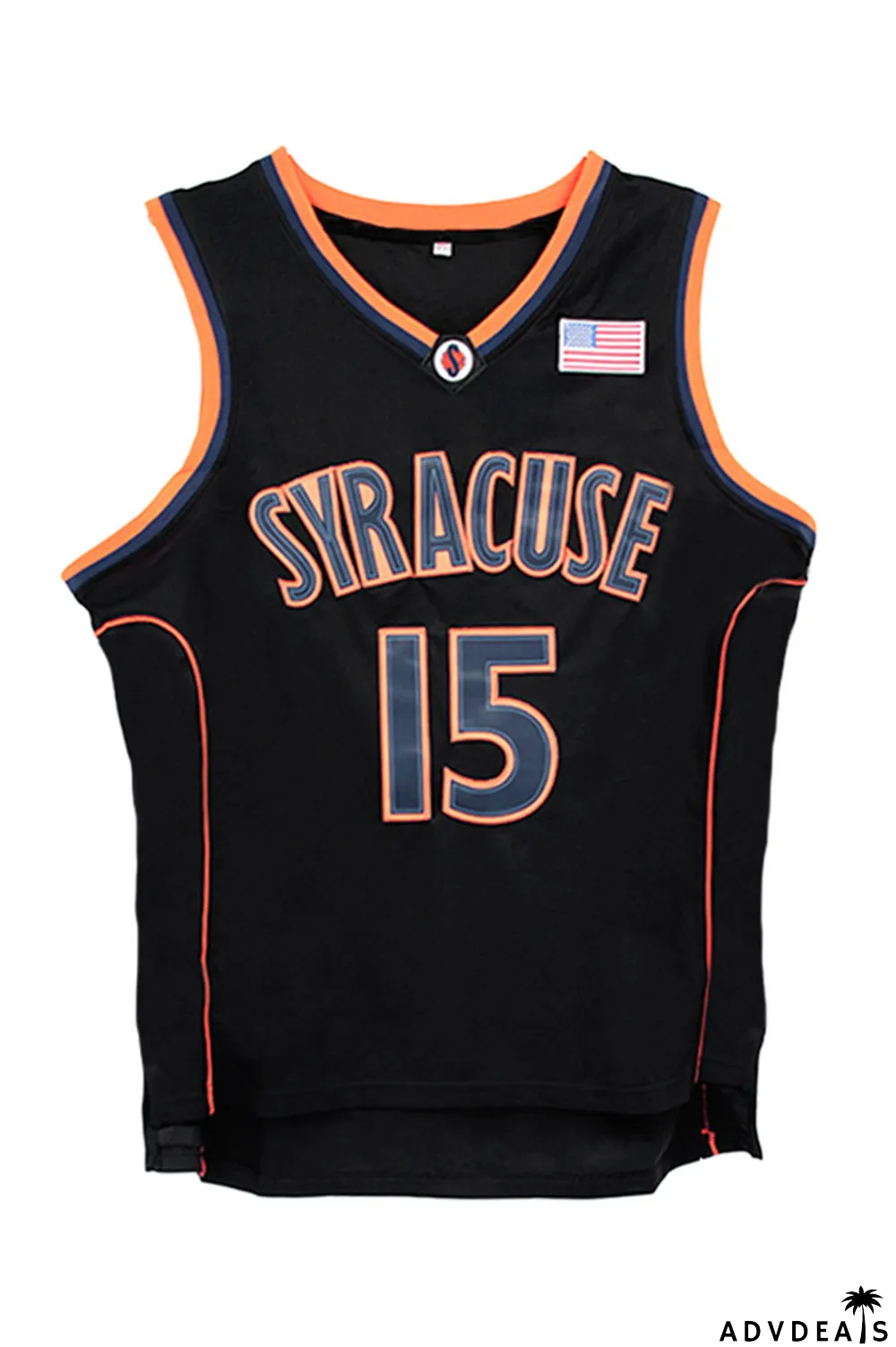 Black Casual Sportswear Print Patchwork V Neck Straight Dresses