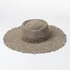 Gioiacombo&trade; Cappello da sole con bordo grezzo