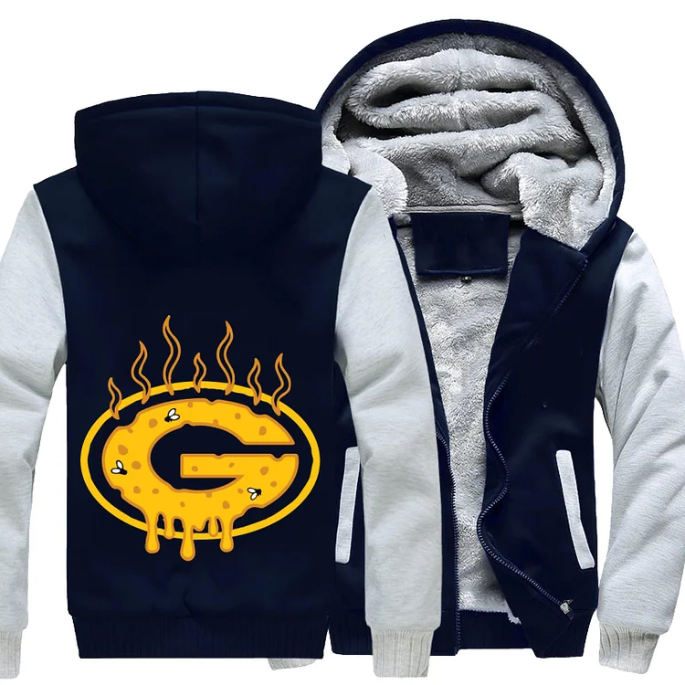 Green Bay Packers, Logo Parody Fleece Jacket
