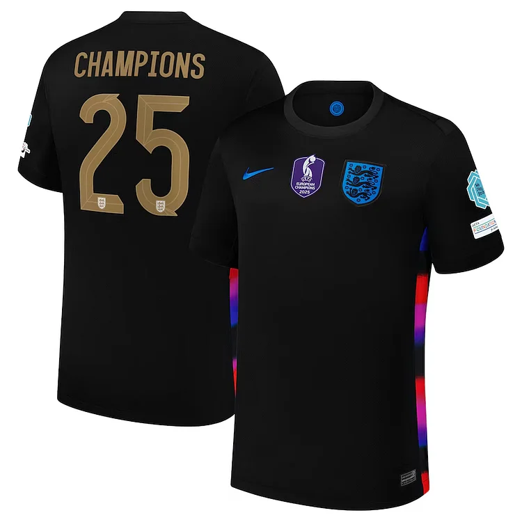 England 2025 European Cup Away Champions Jersey