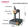 Mini Integrated Laser Marking Machine 20W 30W MAX Laser Source Fully Automatic for Engraving Metal Plastic Glass Wood Jewellery