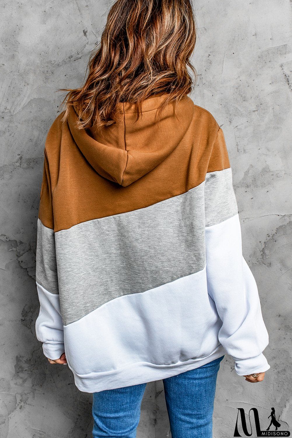 MidiSono - Womens Cowl Neck Hoodie