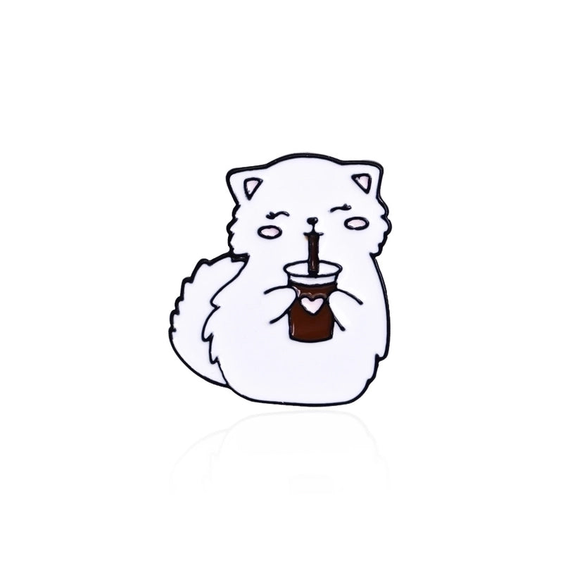 Cute Bear Panda Cat Alloy Women’s Brooches