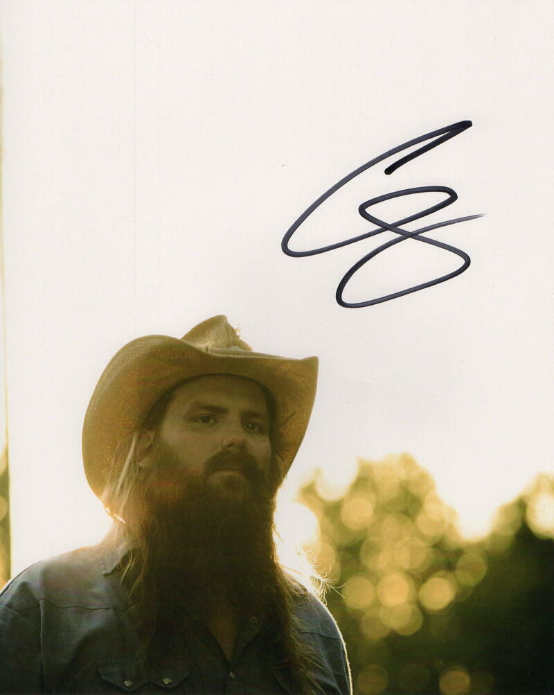 CHRIS STAPLETON SIGNED AUTOGRAPH 8X10 Photo Poster painting - FROM A ROOM VOLUME 1 2 TRAVELLER