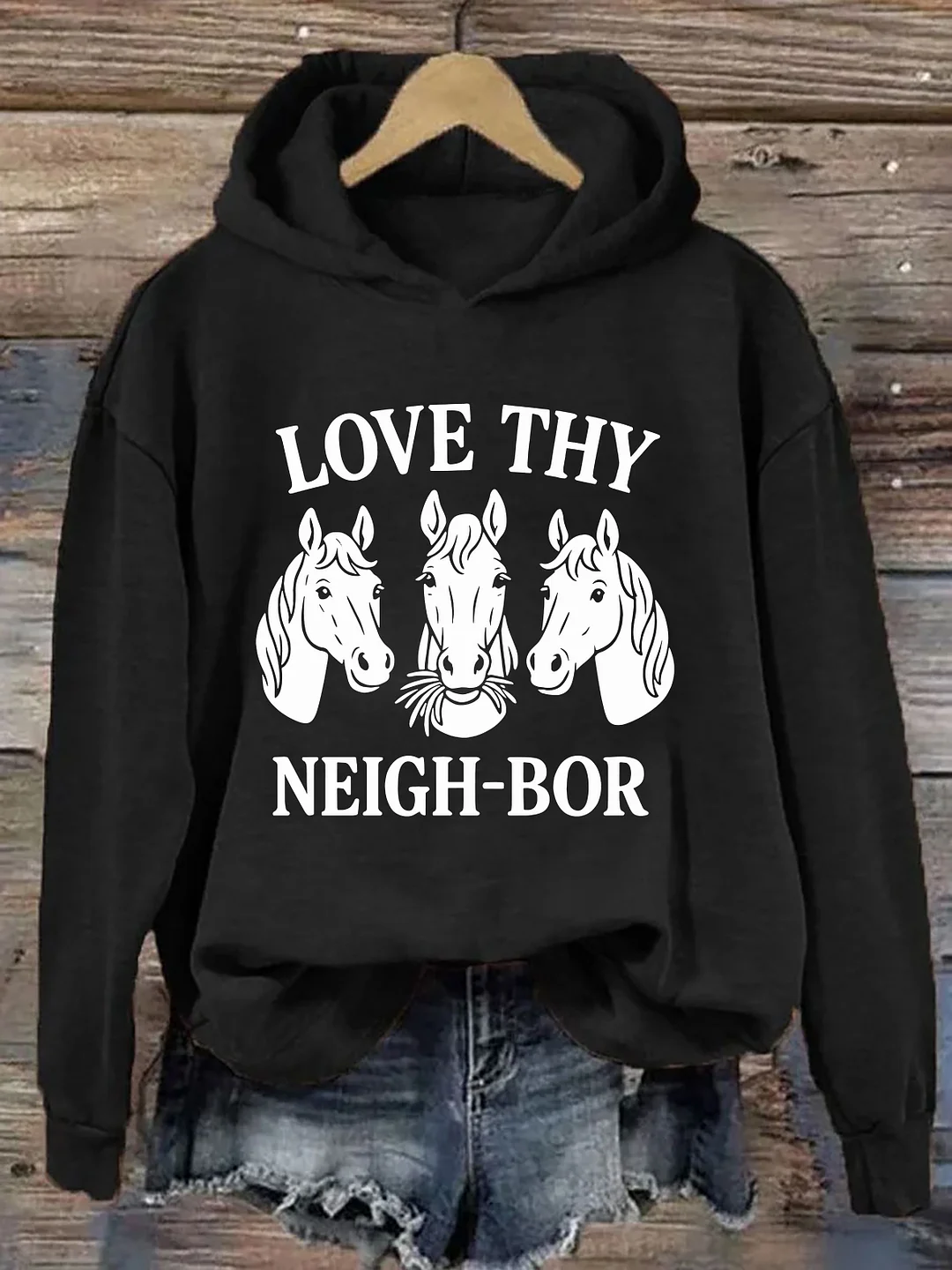 Christian Horse Hoodie