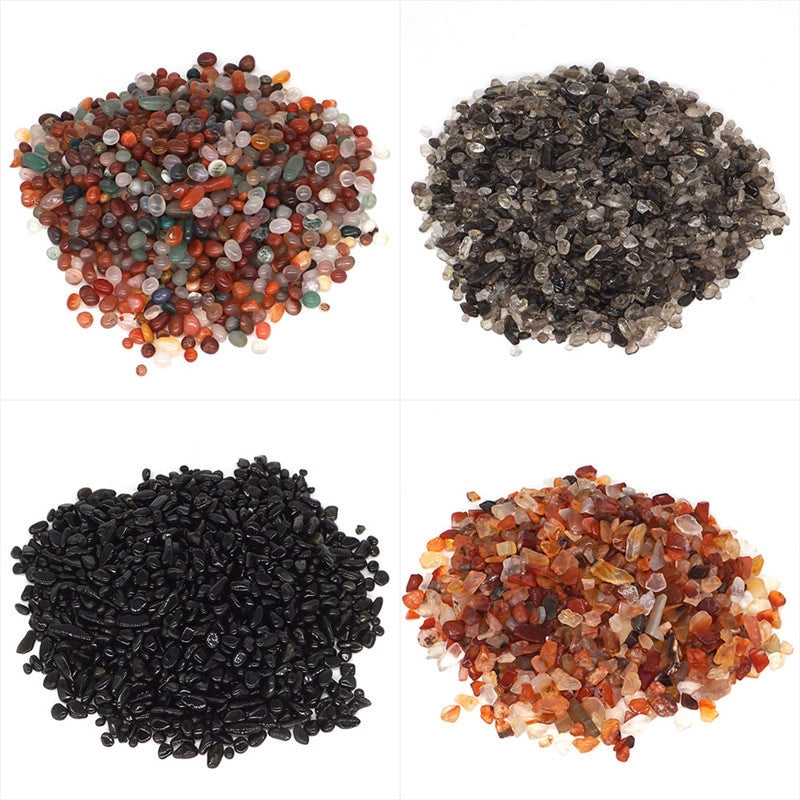 Natural Crystal Gravel Degaussing Crystal Amethyst Gravel Powder Crystal Lapis Lazuli Aromatherapy Polished Crystal Stone Spot3