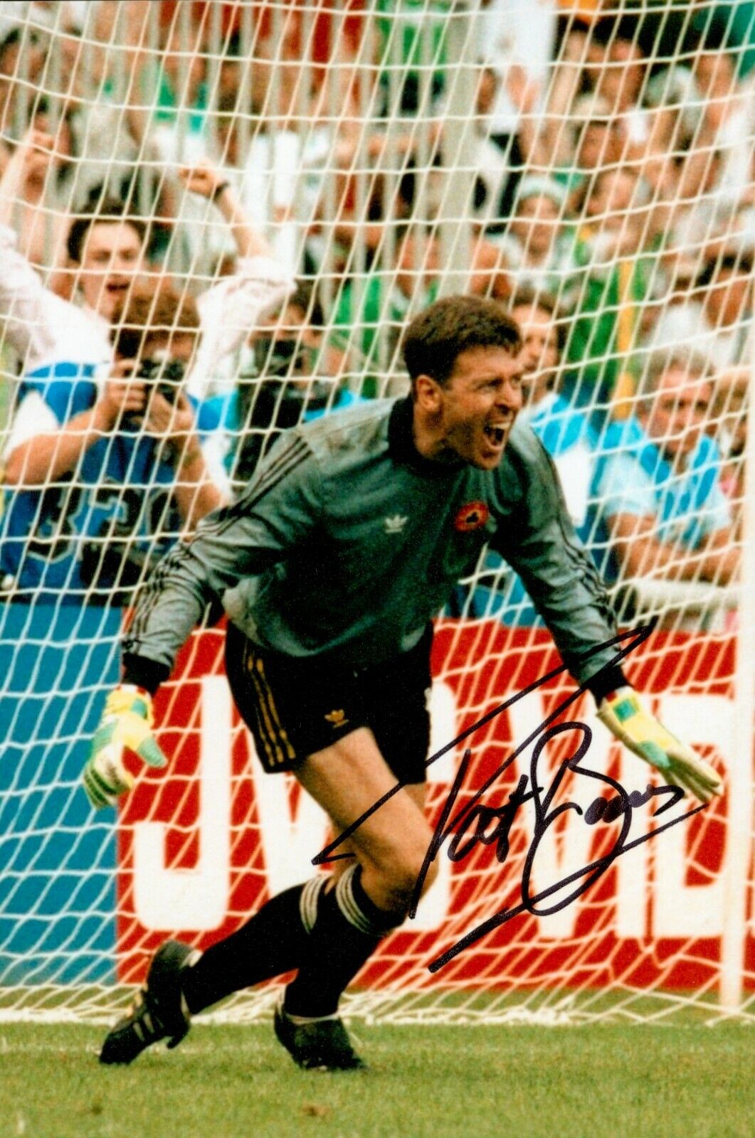 Pat Bonner Signed 6x4 Photo Poster painting Republic of Ireland Celtic Genuine Autograph + COA