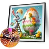 Diamond Painting-DIY Full Round Drill Easter Rabbit