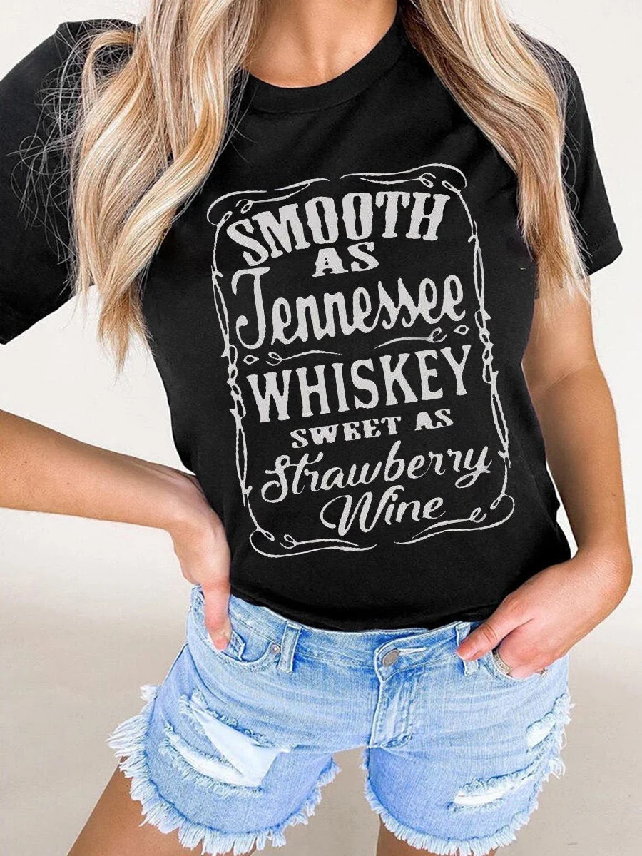 Smooth As Jenessee Whiskey T-shirt