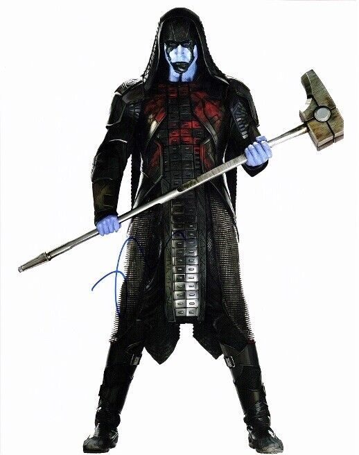 Lee Pace Signed Guardians of the Galaxy Ronan The Accuser 11x14 Photo Poster painting