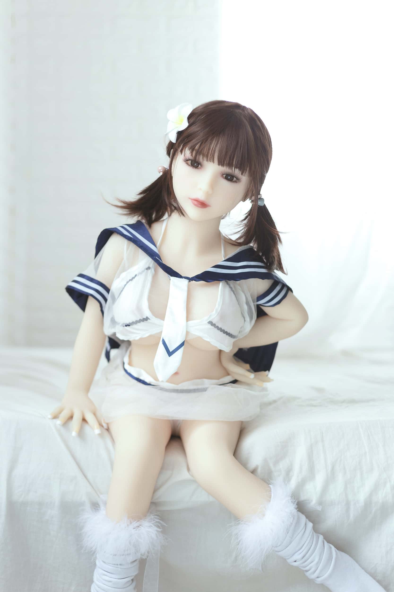 Mini Love Doll Aibei Doll 100cm (3.28') TPE Large Breast #61 - Aria (NO.502) Aibei Doll Littlelovedoll