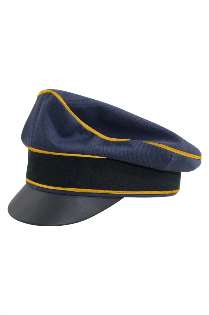   Luftwaffe Blue Gabardine Crusher Visor Cap German-Uniform