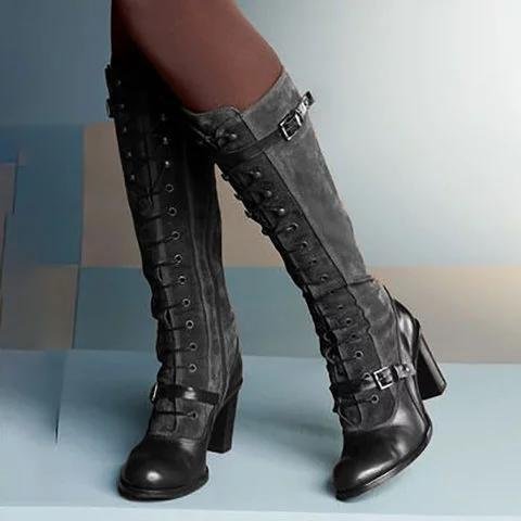 Women's Vintage Lolita Style Boots -boots