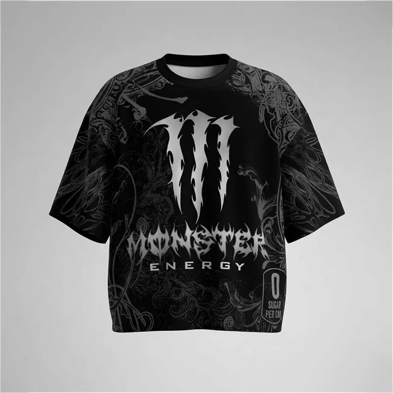"Monster" black t-shirt