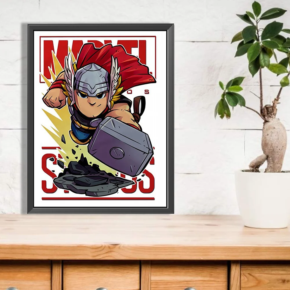 Full Square Diamond Painting 35*45cm - Superhero