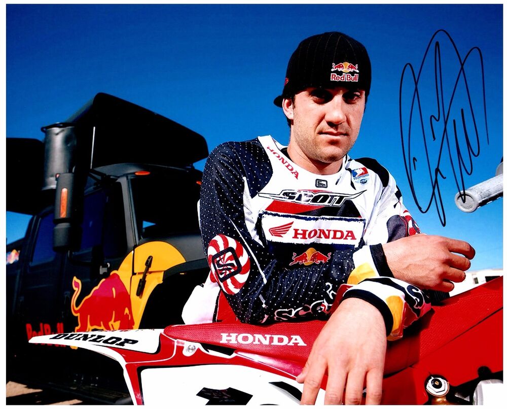 DAVID DAVI MILLSAPS Signed Autographed SUPERCROSS Motocross 