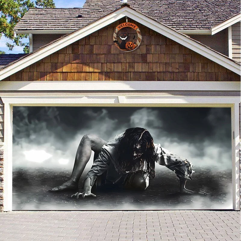 Last Day Sale 49% OFF - Halloween 2023 Garage Door Decoration