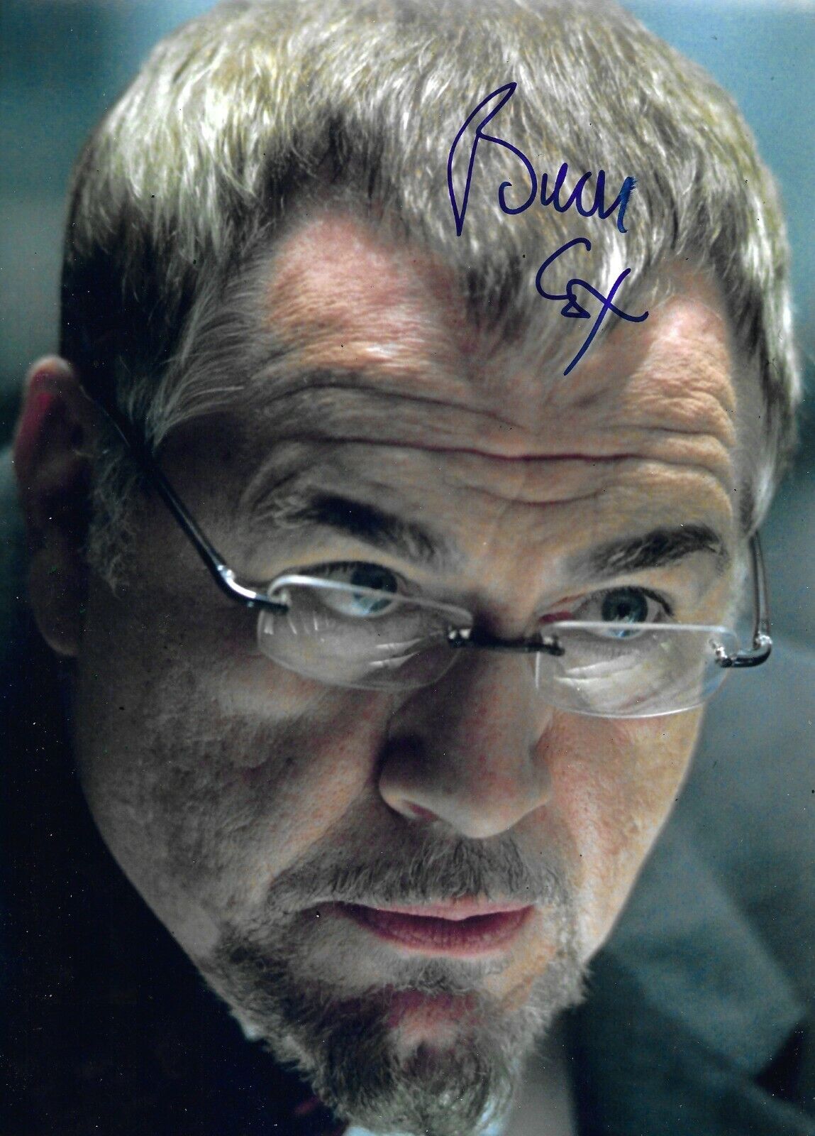 Brian Cox Signed X-Men 2 12x8 Photo Poster painting AFTAL