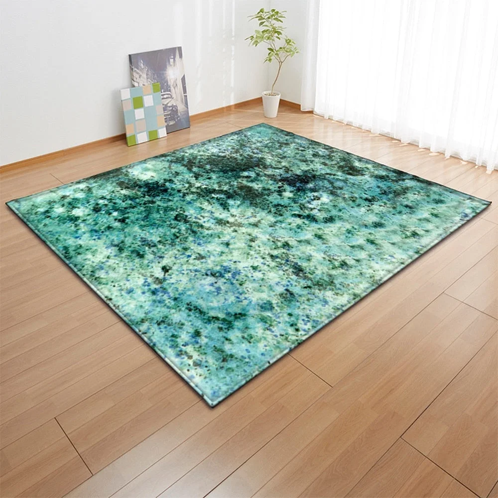 Modern Carpet Living Room Bedroom Decoration Kids Room Carpets Hallway Floor Children Rugs Home  3D Marble Pattern Bedside Mat