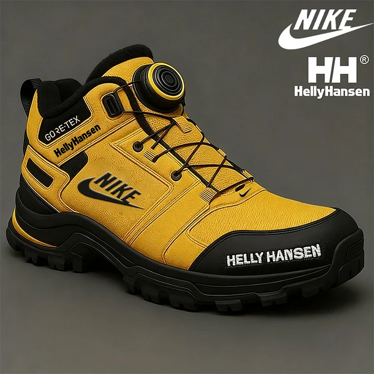 NIKE i Helly Hansen produkują ciepłe, zimowe, wodoodporne i odporne na przebicie męskie buty robocze. #🚛 Darmowa wysyłka, płatność przy odbiorze!