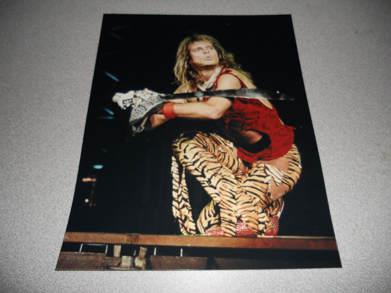 David Lee Roth Van Halen Live 11x14 COOL Promo Photo Poster painting #4