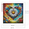 Diamond Painting -DIY Round Partial AB Drill Flower Love(45x45cm)