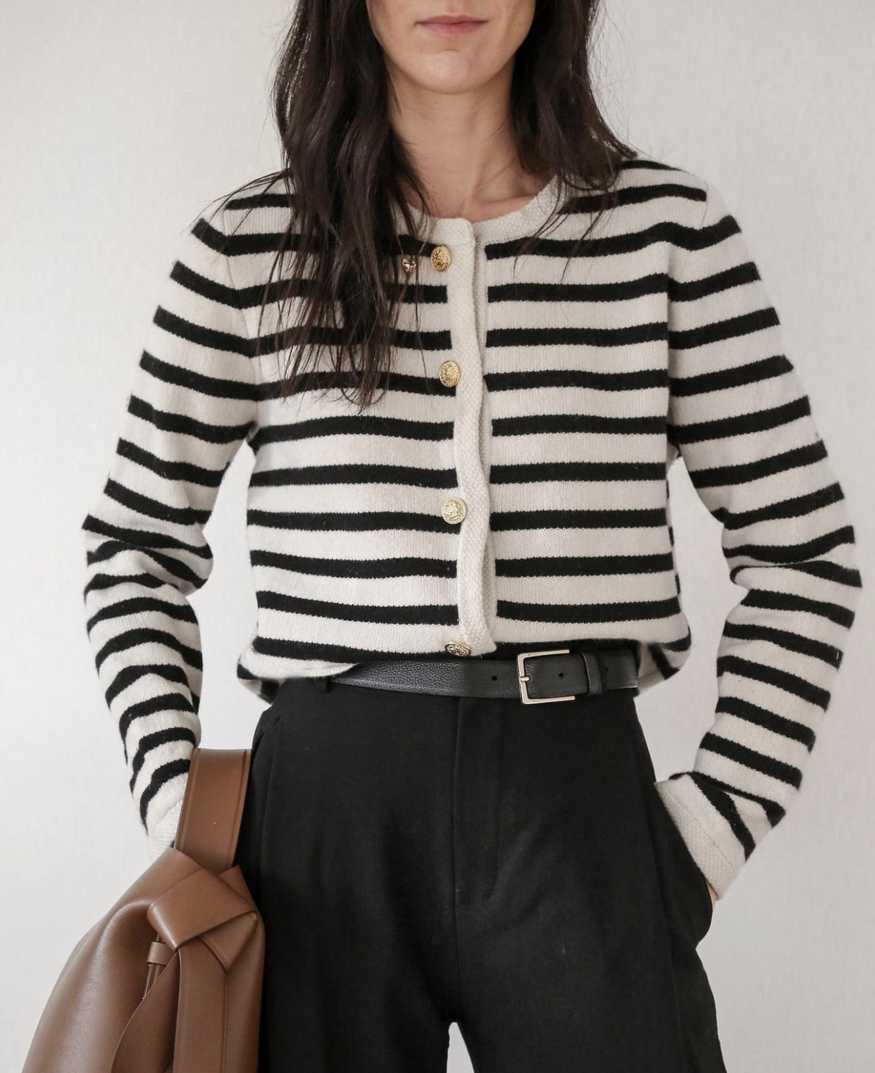 Ootddress Striped Knit 2 Piece-Set Shorts Women Fashion Zebra Printed Cardigan And High Waist Patchwork Shorts Sets Knitwear Outfits