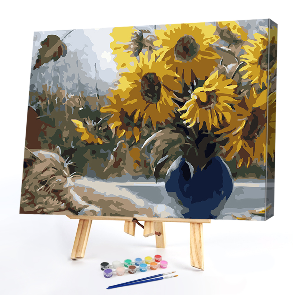 

40*50CM Paint By Numbers-Flower, 501 Original