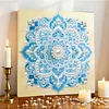 (30x30cm)DIY Pearl Painting Framed Mandala Handmade Pearl Material Art Kit Living Room Decor