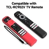 Silicone Cover for TCL RC902V FMR1/RC833(2023) Voice Remote,Shockproof, Skin-Friendly Case for 55R646 55S546 65R646 65S546 75R646 75S546 Series TV Remote SIKAI CASE