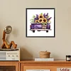 Diamond Painting -DIY Full Square Drill Purple Truck (35*35CM)