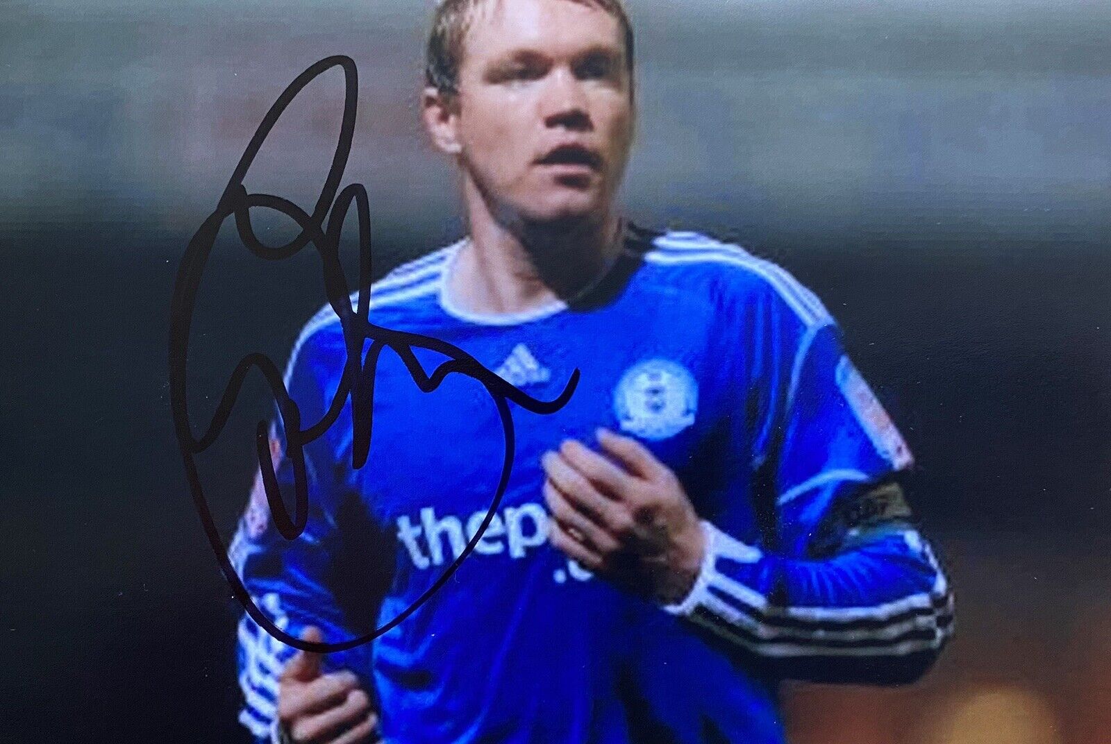 Grant McCann Genuine Hand Signed Peterborough United 6X4 Photo Poster painting 2