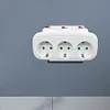 3 Horizontal Socket Power Adapter Power Converter Socket for Living Room Bedroom
