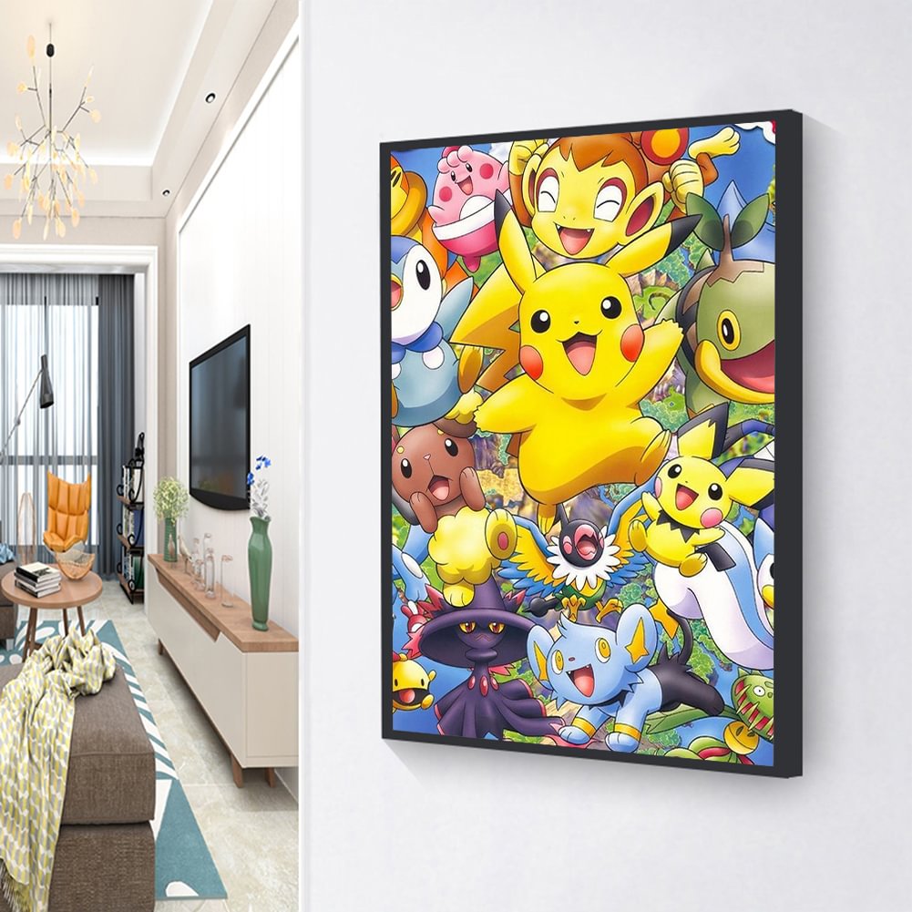 The Pokemon Paint by Numbers